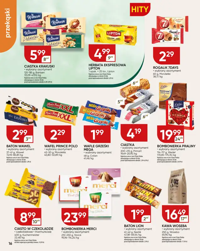 Chata Polska - gazetka promocyjna Gazetka od czwartku 15.01 do niedzieli 25.01 - strona 16