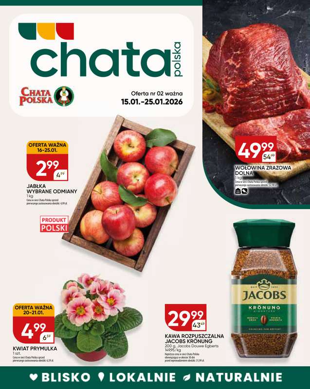 Chata Polska - gazetka promocyjna Gazetka od czwartku 15.01 do niedzieli 25.01