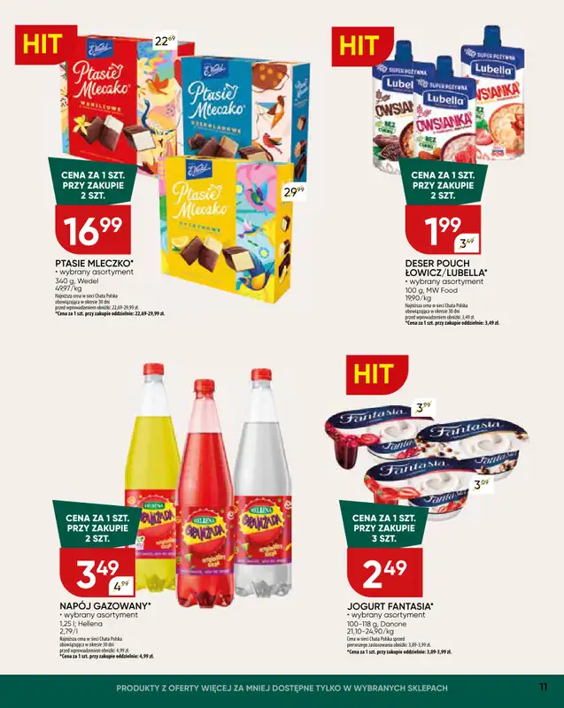 Chata Polska - gazetka promocyjna Gazetka od czwartku 15.01 do niedzieli 25.01 - strona 11