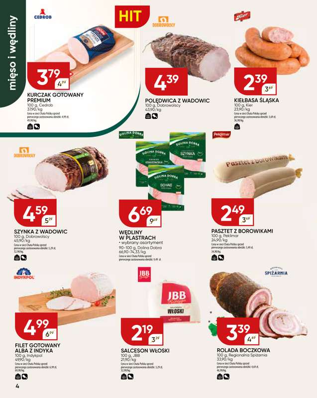 Chata Polska - gazetka promocyjna Gazetka od czwartku 15.01 do niedzieli 25.01 - strona 4