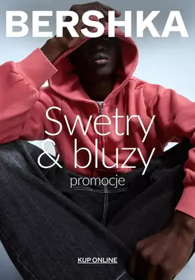 Bershka - gazetka promocyjna Bluzy i swetry męskie - PROMOCJE od niedzieli 11.01 