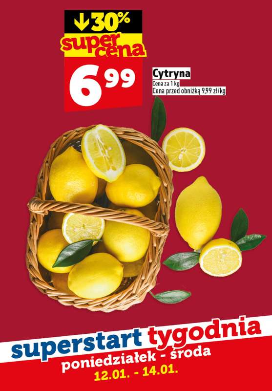 TOPAZ - gazetka promocyjna Superstart tygodnia od poniedziałku od poniedziałku 12.01 do środy 14.01 - strona 2