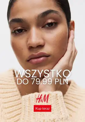 H&M - gazetka promocyjna Wszystko do 79.99 PLN - ubrania damskie od piątku 09.01 