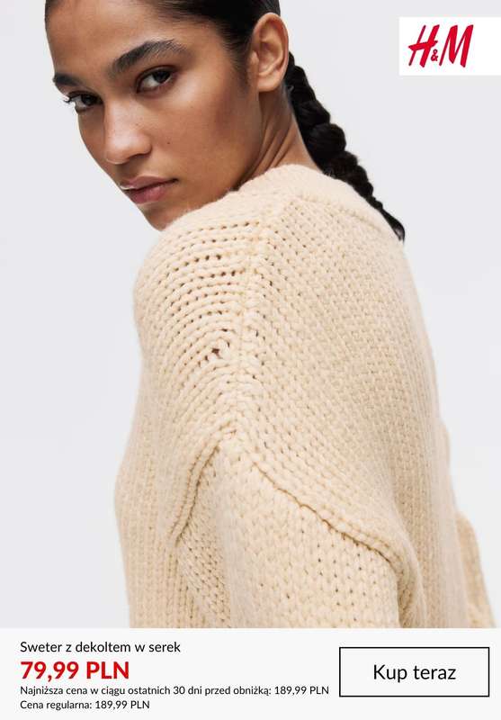 H&M - gazetka promocyjna Wszystko do 79.99 PLN - ubrania damskie od piątku 09.01  - strona 4