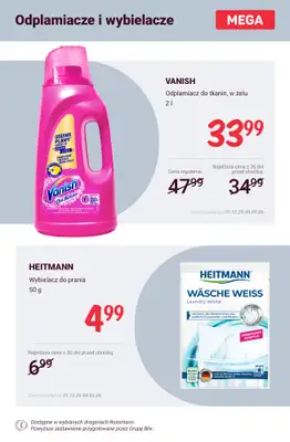 Rossmann - gazetka promocyjna Noworoczne porządki - produkty do prania i płukania! od piątku 09.01 do środy 14.01 - strona 8
