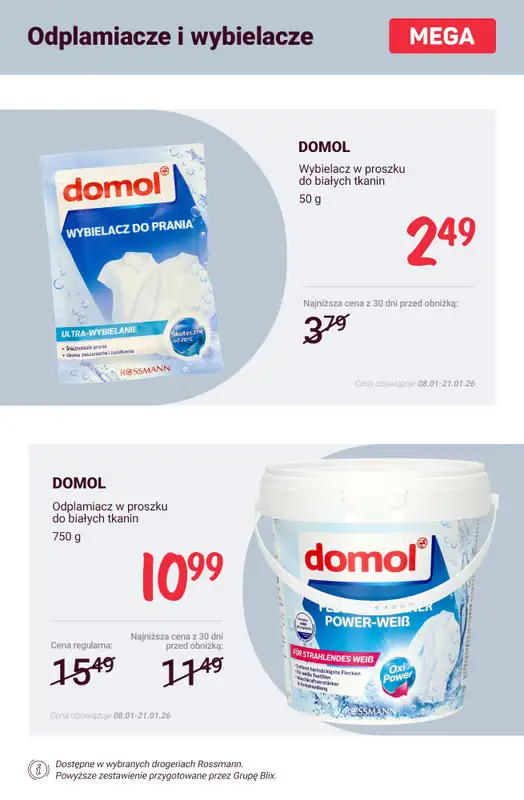 Rossmann - gazetka promocyjna Noworoczne porządki - produkty do prania i płukania! od piątku 09.01 do środy 14.01 - strona 9