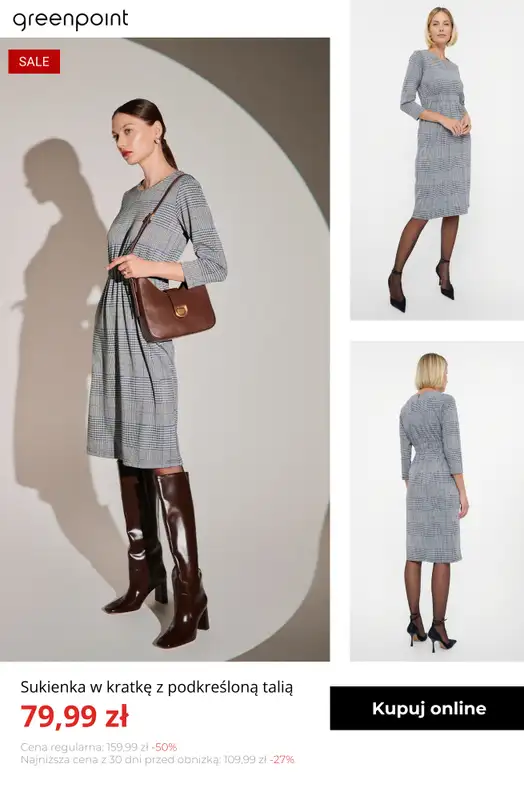 Greenpoint - gazetka promocyjna Sukienki w SUPER cenach – od 59,99 zł od piątku 09.01  - strona 12