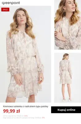 Greenpoint - gazetka promocyjna Sukienki w SUPER cenach – od 59,99 zł od piątku 09.01  - strona 10