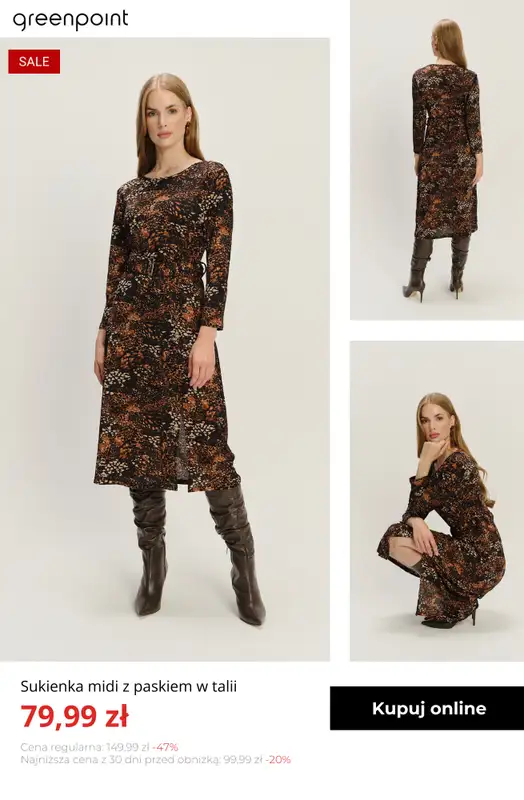 Greenpoint - gazetka promocyjna Sukienki w SUPER cenach – od 59,99 zł od piątku 09.01  - strona 6