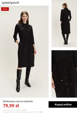 Greenpoint - gazetka promocyjna Sukienki w SUPER cenach – od 59,99 zł od piątku 09.01  - strona 11