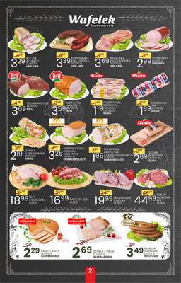 Wafelek - gazetka promocyjna Gazetka od poniedziałku 12.01 do niedzieli 25.01 - strona 2