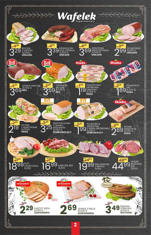Wafelek - gazetka promocyjna Gazetka od poniedziałku 12.01 do niedzieli 25.01 - strona 2
