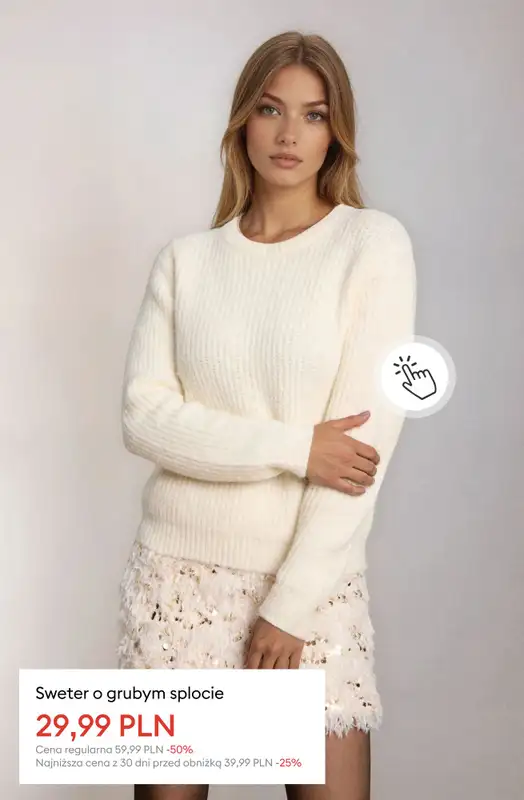 Sinsay - gazetka promocyjna Wyprzedaż do 30 PLN od piątku 09.01 do czwartku 15.01 - strona 8