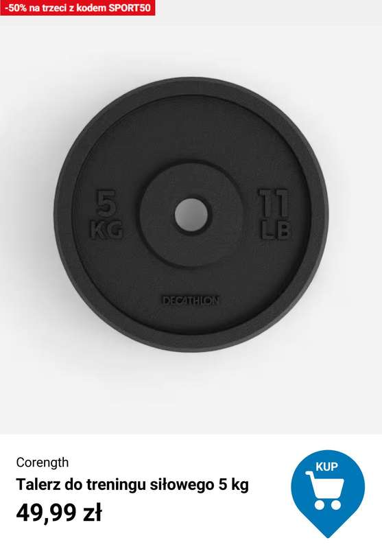 Decathlon - gazetka promocyjna -50% na trzeci produkt z wybranej oferty od piątku 09.01 do poniedziałku 26.01 - strona 11