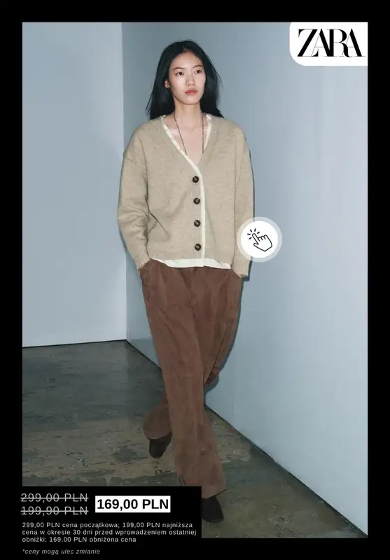 Zara - gazetka promocyjna Wyprzedaż: Swetry damskie od piątku 09.01  - strona 9