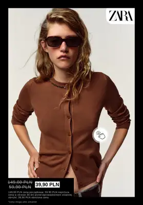 Zara - gazetka promocyjna Wyprzedaż: Swetry damskie od piątku 09.01  - strona 2