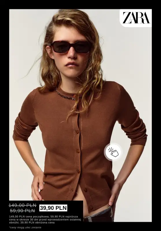 Zara - gazetka promocyjna Wyprzedaż: Swetry damskie od piątku 09.01  - strona 2