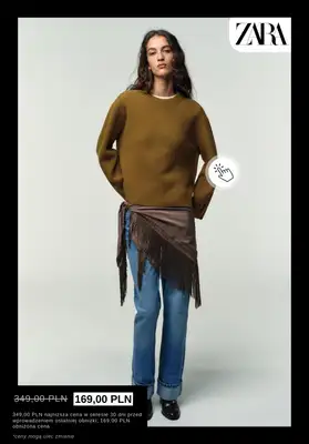Zara - gazetka promocyjna Wyprzedaż: Swetry damskie od piątku 09.01  - strona 8