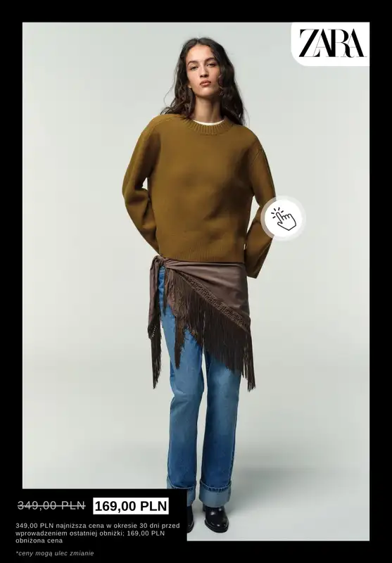 Zara - gazetka promocyjna Wyprzedaż: Swetry damskie od piątku 09.01  - strona 8
