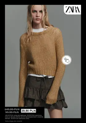 Zara - gazetka promocyjna Wyprzedaż: Swetry damskie od piątku 09.01  - strona 10