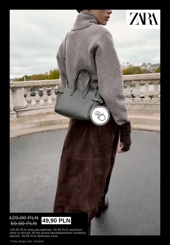 Zara - gazetka promocyjna Torebki w supercenach! od soboty 10.01  - strona 8