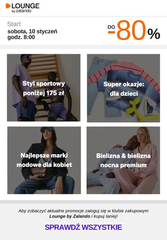 Lounge by Zalando - gazetka promocyjna Do -80% promocje na wybrane marki na WEEKEND! od soboty 10.01 do niedzieli 11.01 - strona 6