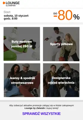 Lounge by Zalando - gazetka promocyjna Do -80% promocje na wybrane marki na WEEKEND! od soboty 10.01 do niedzieli 11.01 - strona 4