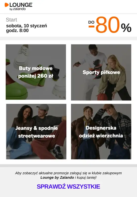 Lounge by Zalando - gazetka promocyjna Do -80% promocje na wybrane marki na WEEKEND! od soboty 10.01 do niedzieli 11.01 - strona 4