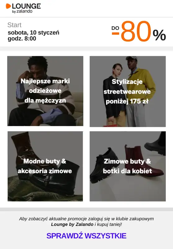 Lounge by Zalando - gazetka promocyjna Do -80% promocje na wybrane marki na WEEKEND! od soboty 10.01 do niedzieli 11.01 - strona 3