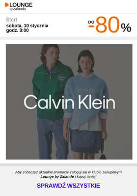Lounge by Zalando - gazetka promocyjna Do -80% promocje na wybrane marki na WEEKEND! od soboty 10.01 do niedzieli 11.01