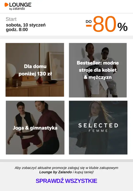 Lounge by Zalando - gazetka promocyjna Do -80% promocje na wybrane marki na WEEKEND! od soboty 10.01 do niedzieli 11.01 - strona 7