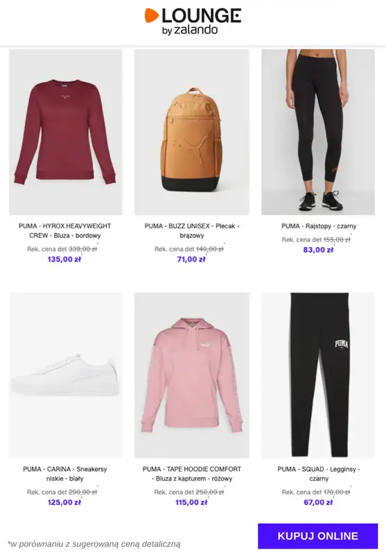 Lounge by Zalando - gazetka promocyjna Do -71% Puma od piątku 09.01 do poniedziałku 12.01 - strona 6