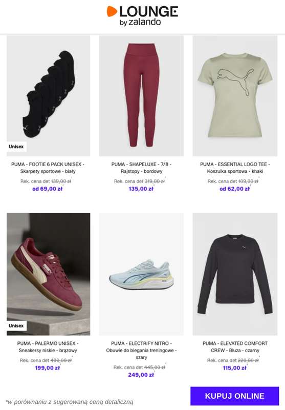 Lounge by Zalando - gazetka promocyjna Do -71% Puma od piątku 09.01 do poniedziałku 12.01 - strona 8