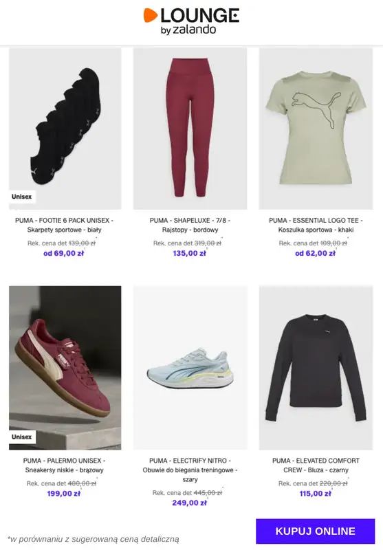 Lounge by Zalando - gazetka promocyjna Do -71% Puma od piątku 09.01 do poniedziałku 12.01 - strona 8
