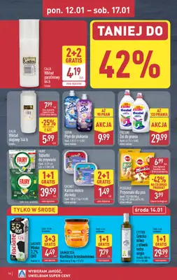 Aldi - gazetka promocyjna Pełny katalog! od poniedziałku 12.01 do soboty 17.01 - strona 14