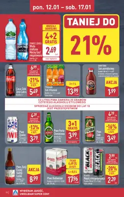 Aldi - gazetka promocyjna Pełny katalog! od poniedziałku 12.01 do soboty 17.01 - strona 12