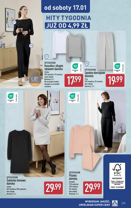 Aldi - gazetka promocyjna Pełny katalog! od poniedziałku 12.01 do soboty 17.01 - strona 23