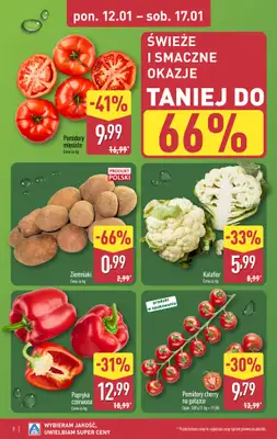 Aldi - gazetka promocyjna Pełny katalog! od poniedziałku 12.01 do soboty 17.01 - strona 2