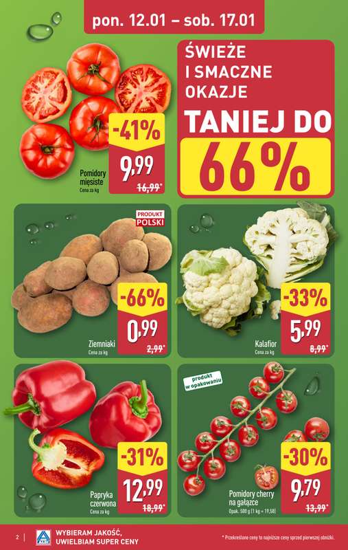 Aldi - gazetka promocyjna Pełny katalog! od poniedziałku 12.01 do soboty 17.01 - strona 2