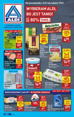 Aldi - gazetka promocyjna Pełny katalog! od poniedziałku 12.01 do soboty 17.01