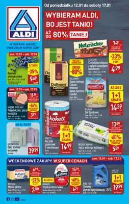 Aldi - gazetka promocyjna Pełny katalog! od poniedziałku 12.01 do soboty 17.01
