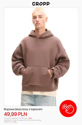 Cropp - gazetka promocyjna Bluzy męskie w supercenach od soboty 10.01  - strona 4