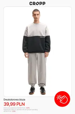 Cropp - gazetka promocyjna Bluzy męskie w supercenach od soboty 10.01  - strona 9