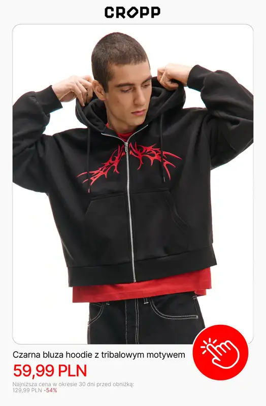 Cropp - gazetka promocyjna Bluzy męskie w supercenach od soboty 10.01  - strona 5
