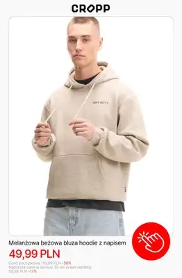 Cropp - gazetka promocyjna Bluzy męskie w supercenach od soboty 10.01  - strona 7