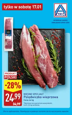 Aldi - gazetka promocyjna Najlepsze oferty na sobotę w Aldi! od soboty 17.01 do soboty 17.01 - strona 3