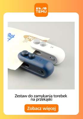 Temu - gazetka promocyjna Drobne urządzenia i akcesoria od piątku 09.01  - strona 10