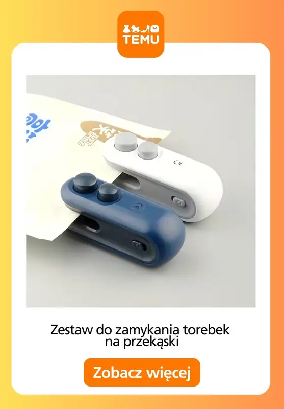 Temu - gazetka promocyjna Drobne urządzenia i akcesoria od piątku 09.01  - strona 10