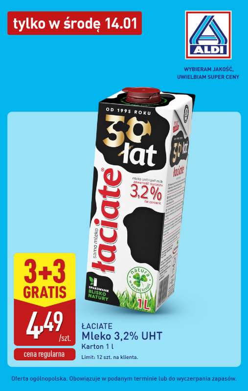 Aldi - gazetka promocyjna Najlepsze oferty na środę w Aldi! od środy 14.01 do środy 14.01 - strona 3