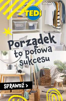 Tedi - gazetka promocyjna Noworoczne porządki! od piątku 09.01 do czwartku 15.01